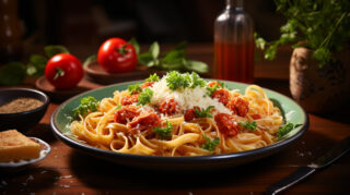 pasta-in-restaurant-table-wallpaper-2