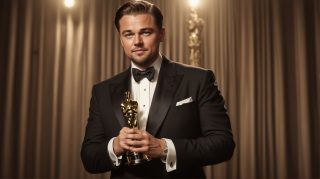 Leonardo DiCaprio wins an Oscar