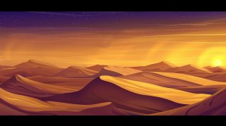 Desert Twilight Serenity