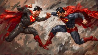 Superheroes Clash of Power