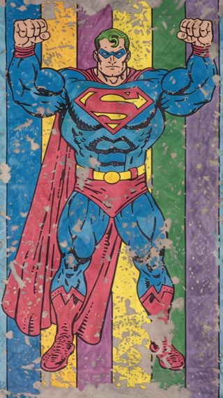 Colorful Superhero Comic Tribute