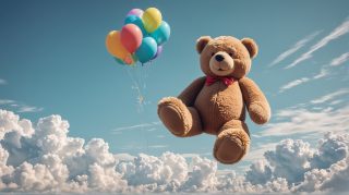 Teddy Bear Adventure Sky