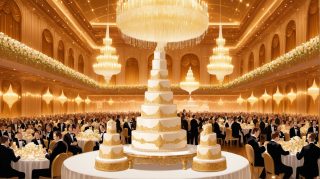 Elegant Grand Ballroom Feast