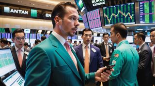 Stock Market Trading Floor