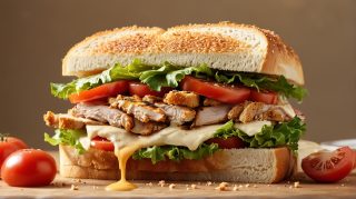 Chicken Sandwich Close-Up
