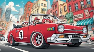 Animated Cityscape Drive