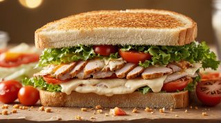 Delectable Turkey Sandwich