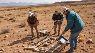 Desert Archaeological Excavation