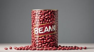 Spilling Beans Tin Can