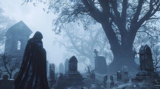 Solemn Graveyard Watcher