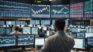 Stock Market Trading Floor