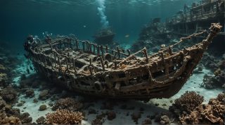 Underwater Shipwreck Exploration