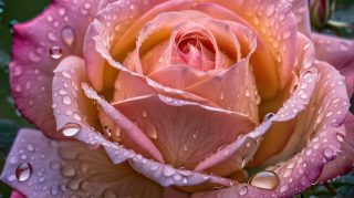 Dew-Kissed Rose Perfection