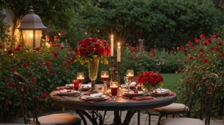 Romantic Garden Evening