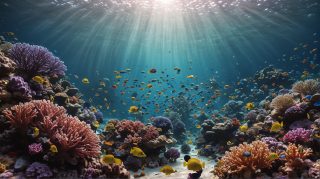 Underwater Coral Ecosystem