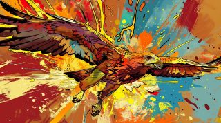 Explosive Eagle Artistry