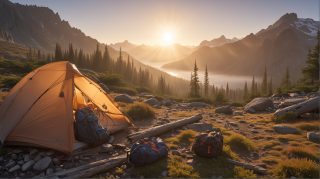 Alpine Sunrise Campsite