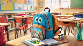 Animated School Backpack