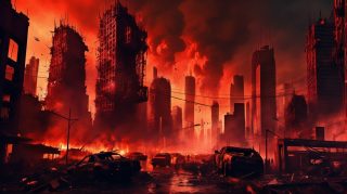 Apocalyptic City Destruction