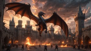 Dragon’s Siege on Castle