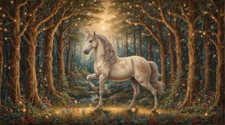 Enchanted Unicorn Forest