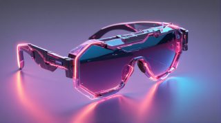 Futuristic Neon Sunglasses