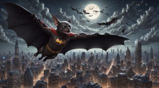 Heroic Bat Vigilante
