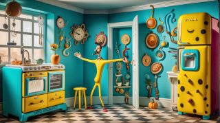 Surreal Kitchen Whimsy