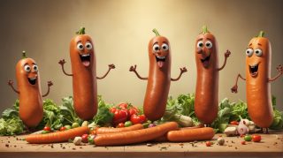 Vegetable Dance with Sausages