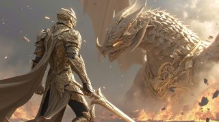 Knight and Dragon
