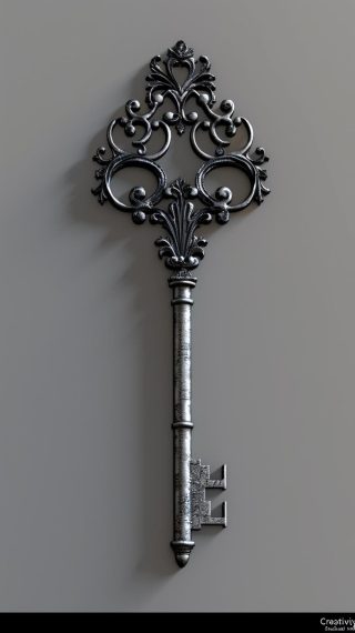 Ornate Antique Key