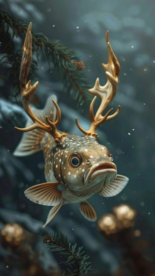 Fish with Antlers