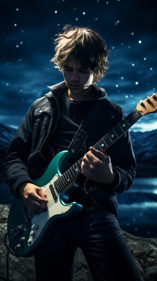 Young Man with Guitar