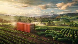 Farm Container Landscape