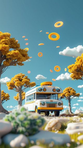 Scenic Bus Journey