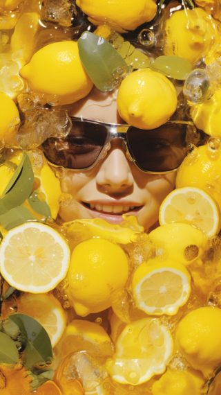 Lemons, Sunglasses, and Ice