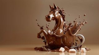 Chocolate Horse Splash