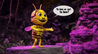 Animated Bee's Dilemma