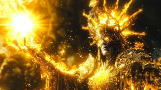 Golden Knight's Divine Light