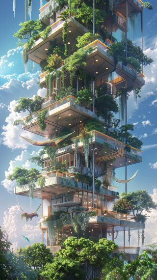 Verdant Vertical Eco Architecture
